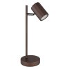 Globo lighting James table lamp bronze, 1-light source