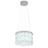 Globo lighting Klunka hanging light LED chrome, 1-light source, Remote control