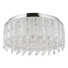 Globo lighting Klunka ceiling light LED chrome, 1-light source, Remote control