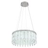 Globo lighting Klunka hanging light LED chrome, 1-light source, Remote control