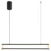 Globo lighting Kayson hanging light LED black, 1-light source