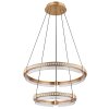 Globo lighting Blondie hanging light LED gold, 1-light source, Remote control