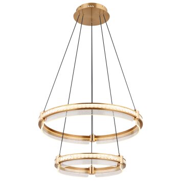 Globo lighting Blondie hanging light LED gold, 1-light source, Remote control