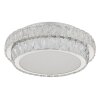 Globo lighting Klara ceiling light LED chrome, 1-light source, Remote control