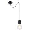 Globo HERMINE Pendant Light black, 1-light source