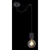 Globo HERMINE Pendant Light black, 1-light source