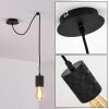 Ajaccio Pendant Light black, 1-light source