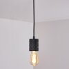 Ajaccio Pendant Light black, 1-light source