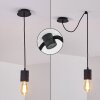 Ajaccio Pendant Light black, 1-light source