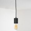 Ajaccio Pendant Light black, 1-light source