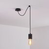 Ajaccio Pendant Light black, 1-light source