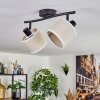 Bassagoda ceiling light black, 2-light sources