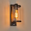 Telhada outdoor light, outdoor wall light black, 1-light source, Motion sensor