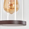 Telhada outdoor light, outdoor wall light rust-coloured, 1-light source, Motion sensor