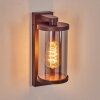 Telhada outdoor light, outdoor wall light rust-coloured, 1-light source, Motion sensor