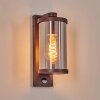 Telhada outdoor light, outdoor wall light rust-coloured, 1-light source, Motion sensor