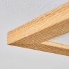 Tavlov ceiling light, Panel LED Wood like finish, 1-light source