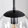 Gastor hanging light, globe light clear, 3-light sources