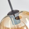 Soutinho hanging light, globe light Amber, 4-light sources