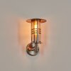 Forli outdoor wall light silver, 1-light source