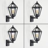 Falfosa outdoor wall light black, 1-light source, Motion sensor