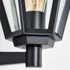 Falfosa outdoor wall light black, 1-light source, Motion sensor