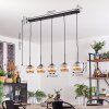 Koyoto globe light, pendant light black, 5-light sources