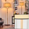 Chellas floor lamp Ecru, black, 1-light source