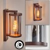 Telhada outdoor light, outdoor wall light rust-coloured, 1-light source