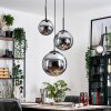 Gastor hanging light, globe light 30 cm Smoke-coloured, 3-light sources