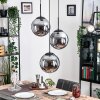 Gastor hanging light, globe light 30 cm Smoke-coloured, 3-light sources