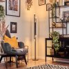 Specksta floor lamp LED copper, black, silver, 3-light sources