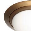 Steinhauer lights Ikaro ceiling light LED bronze, 1-light source