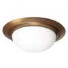 Steinhauer lights Ikaro ceiling light LED bronze, 1-light source