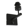 Steinhauer lights Stang wall light black, 1-light source