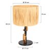 Steinhauer lights Animaux table lamp black, 1-light source