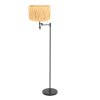 Steinhauer lights Stang floor lamp LED black, 2-light sources