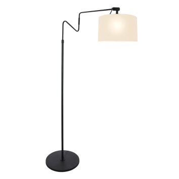 Steinhauer lights Linstrøm floor lamp black, 1-light source