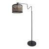 Steinhauer lights Linstrøm floor lamp black, 1-light source