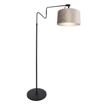 Steinhauer lights Linstrøm floor lamp black, 1-light source