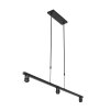 Steinhauer lights Stang pendant light black, 3-light sources