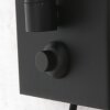 Steinhauer lights Chic wall light black, 1-light source