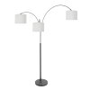 Steinhauer lights Light floor lamp black, 3-light sources