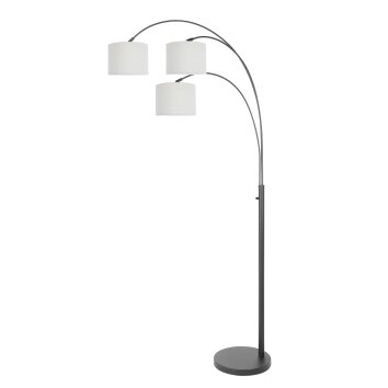 Steinhauer lights Light floor lamp black, 3-light sources