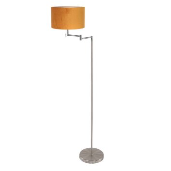 Steinhauer lights Bella floor lamp brushed steel, 1-light source