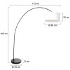 Steinhauer lights Solva floor lamp black, 1-light source