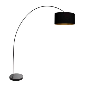 Steinhauer lights Solva floor lamp black, 1-light source