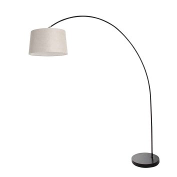 Steinhauer lights Solva floor lamp black, 1-light source