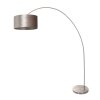 Steinhauer lights Solva floor lamp brushed steel, 1-light source