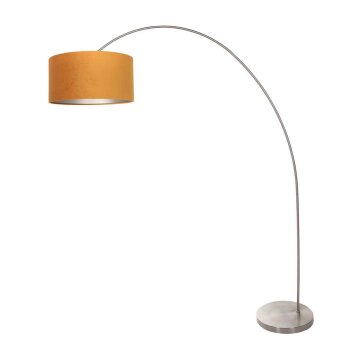 Steinhauer lights Solva floor lamp brushed steel, 1-light source